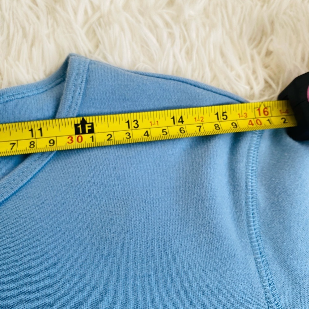 High Sierra Blue Long Sleeve Tee Shirt XL Cotton Casual Basic Top - Picture 7 of 10